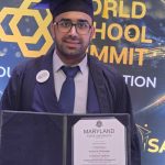 Dr. Behzad Jaybashi honorary doctorate in tradtitional medicine from the University of Maryland, USA