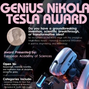 Genius Nikola tesla award