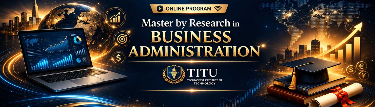 Master by Research in Business Administration (Online Program)