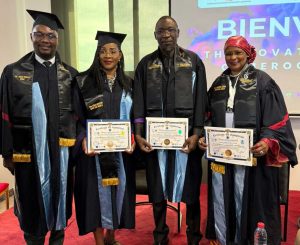 Titu's students in Cameroon